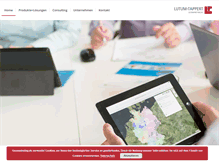 Tablet Screenshot of geomarketing.de