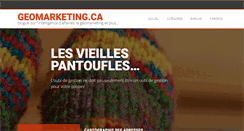 Desktop Screenshot of geomarketing.ca